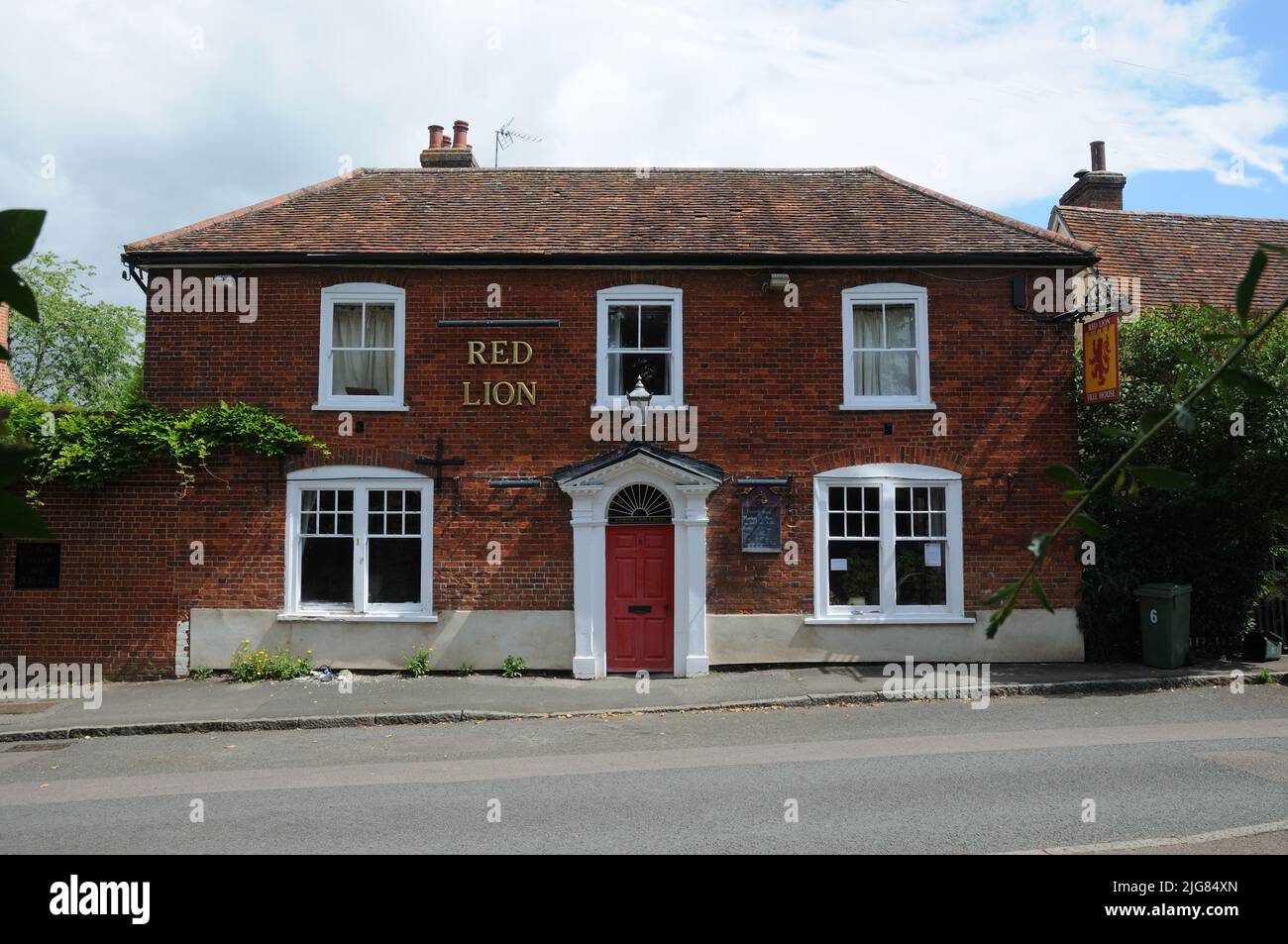 Red Lion inn, Steeple Bumpstead, Essex Stock Photo