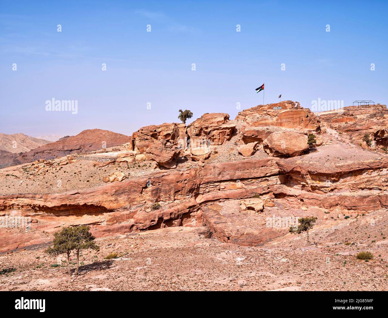 Petra, city of the Nabataeans, Jordan. Stock Photo