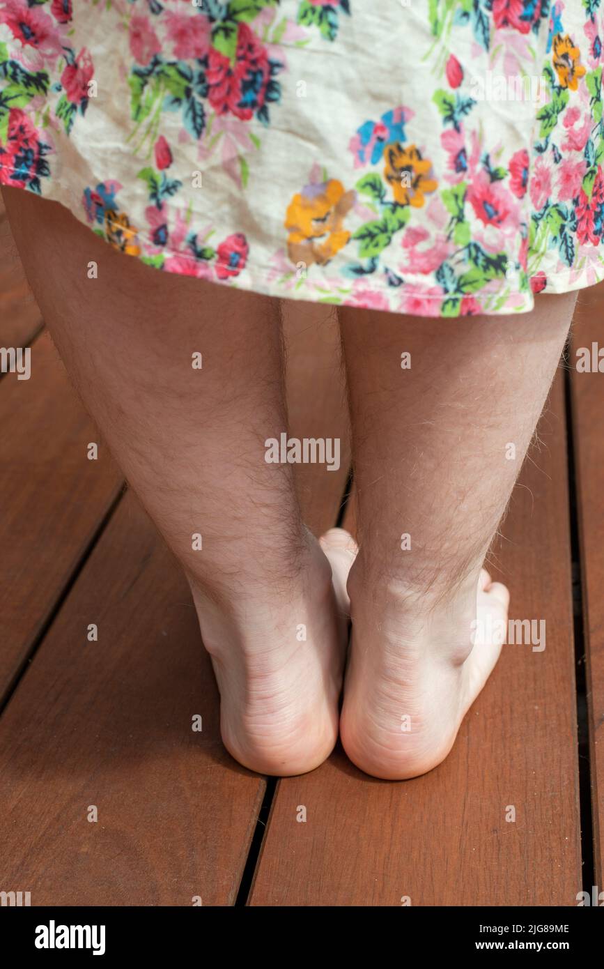 Unshaven legs hi-res stock photography and images - Alamy