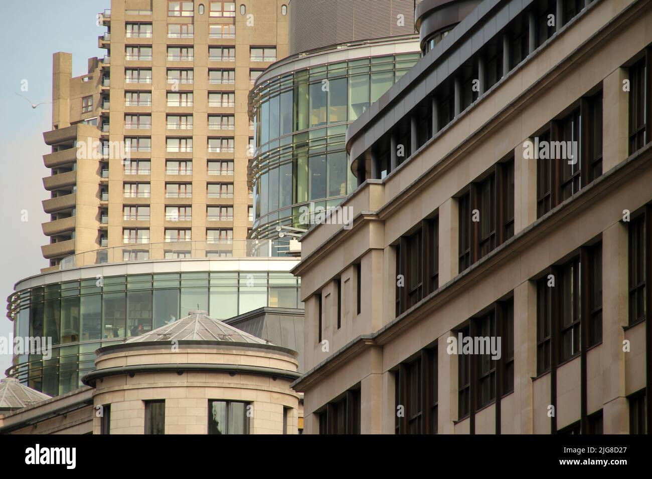 The old buildings in the city of London Stock Photo - Alamy
