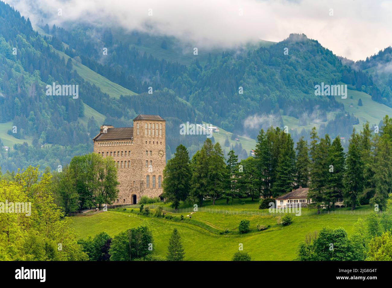 Colonel-General Beck Barracks in Sonthofen in the district of Oberallgäu. Stock Photo