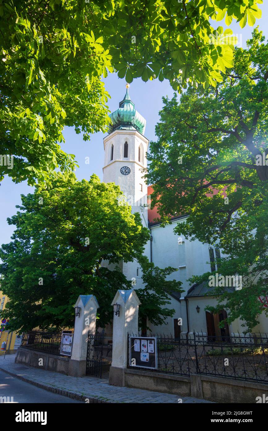 Vienna, church Grinzing in 19. district Döbling, Wien, Austria Stock Photo