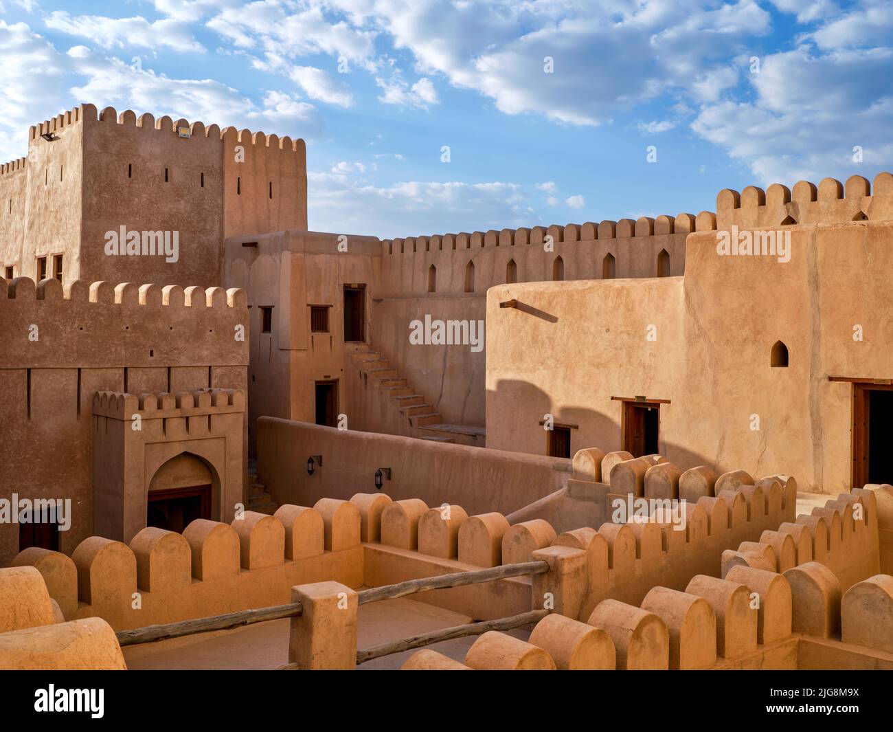 Nizwa Fort, Oman Stock Photo