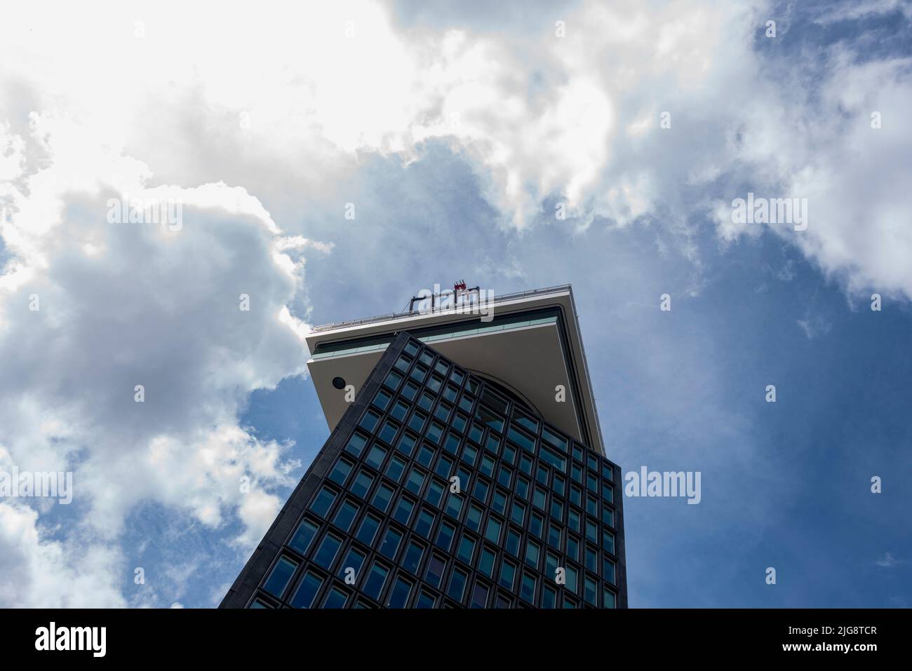 The A'DAM Tower skyscraper, Amsterdam, Netherlands Stock Photo