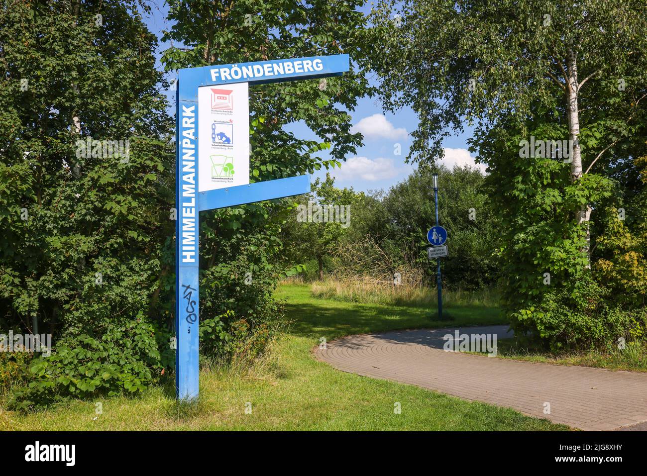 Himmelmannpark, Froendenberg, North Rhine-Westphalia, Germany Stock Photo