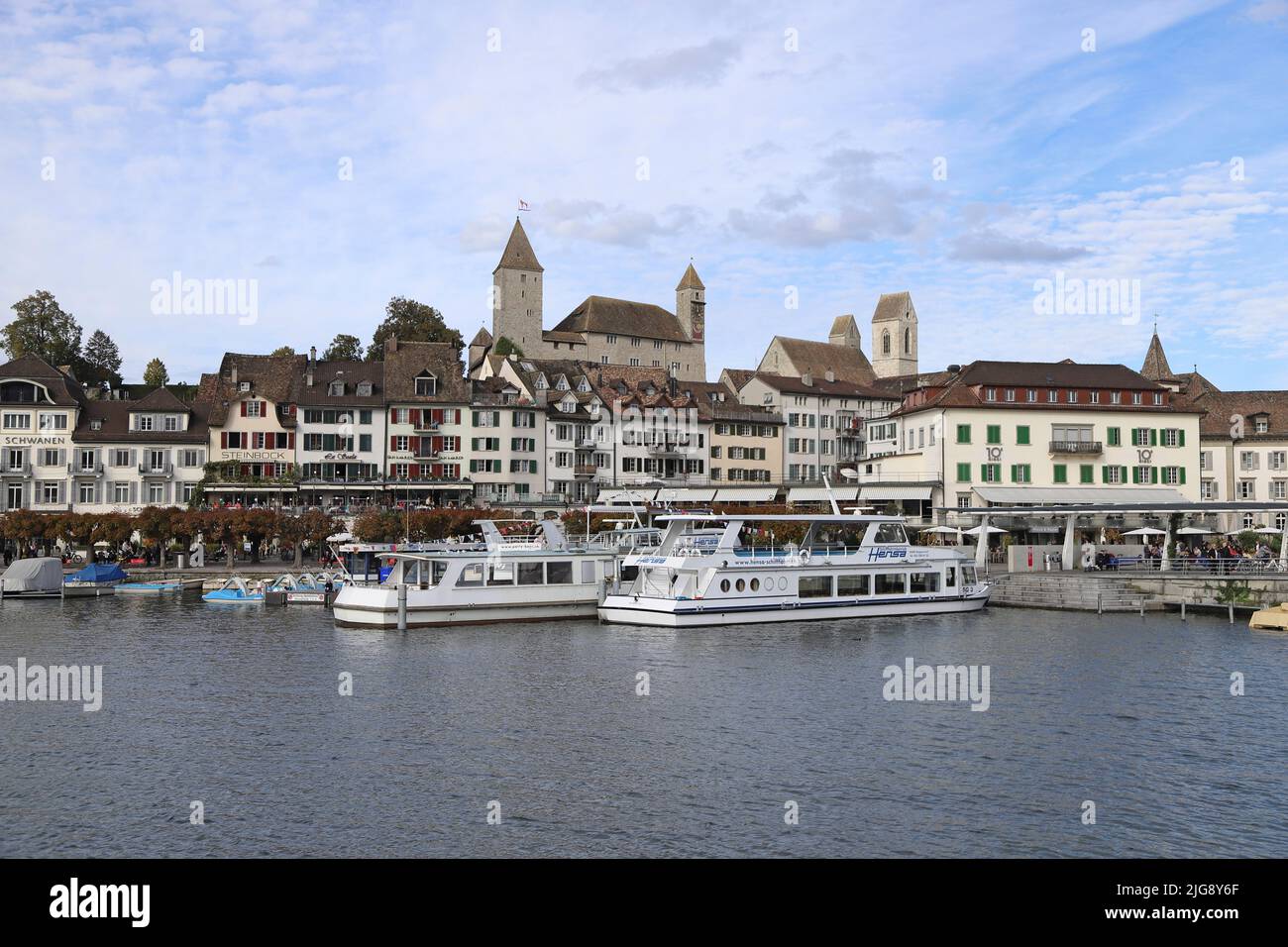 Switzerland, Rapperswil-Jona, impressions Stock Photo