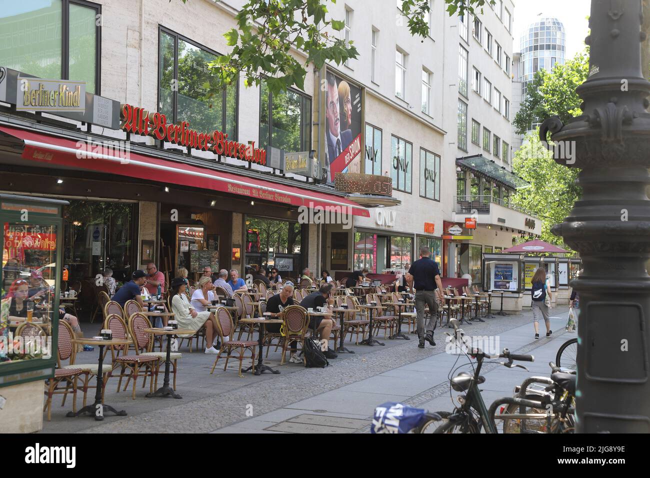 Germany, Berlin, Kurfürstendamm Stock Photo