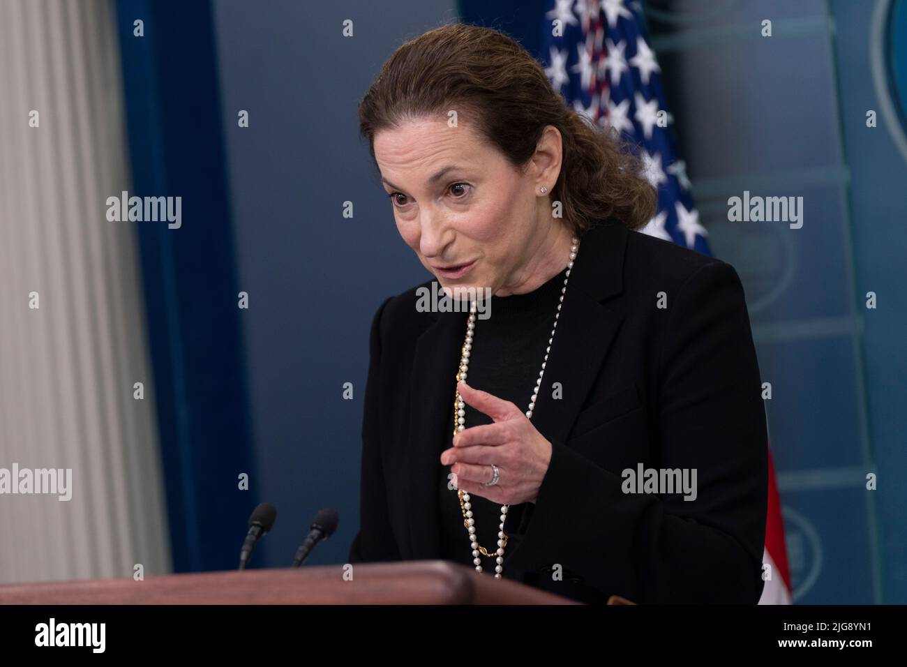 Washington, Vereinigte Staaten. 08th July, 2022. Jen Klein, CoChair