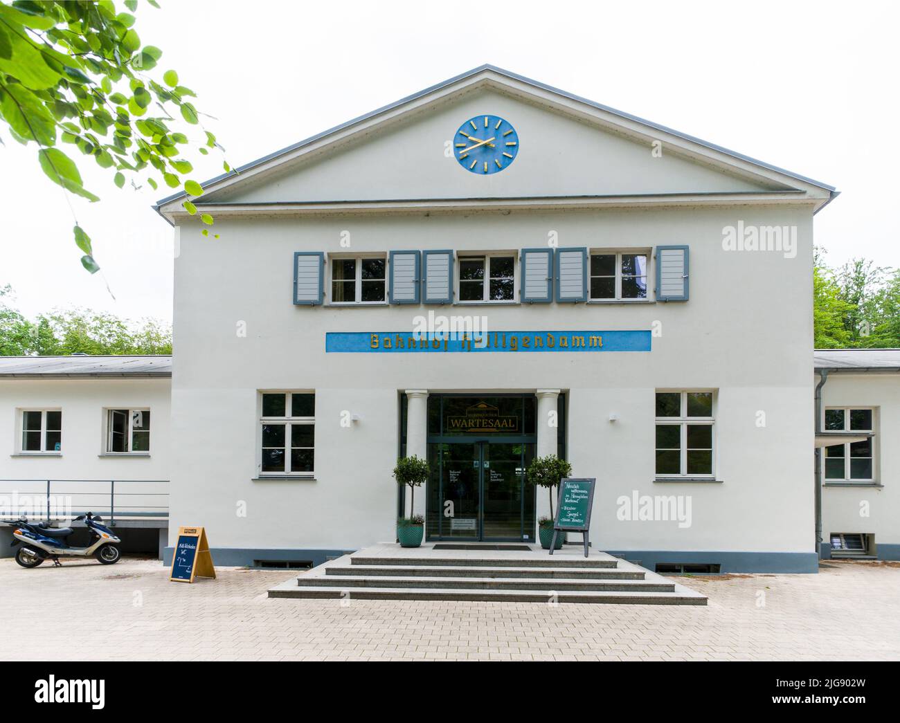 Heiligendamm station building, Mecklenburg-Western Pomerania Stock Photo