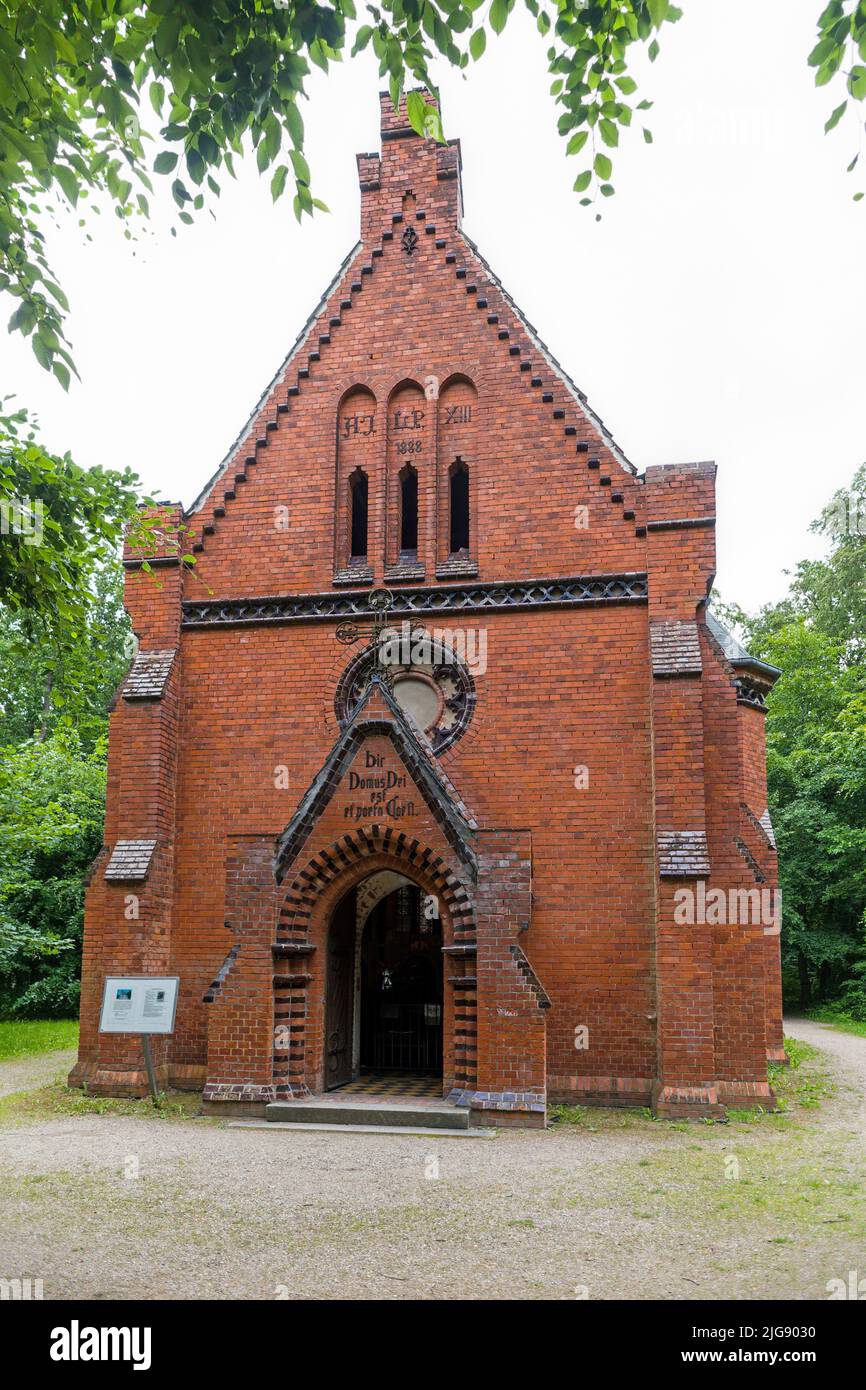 Forest chapel in Heiligendamm, Mecklenburg-Western Pomerania Stock Photo