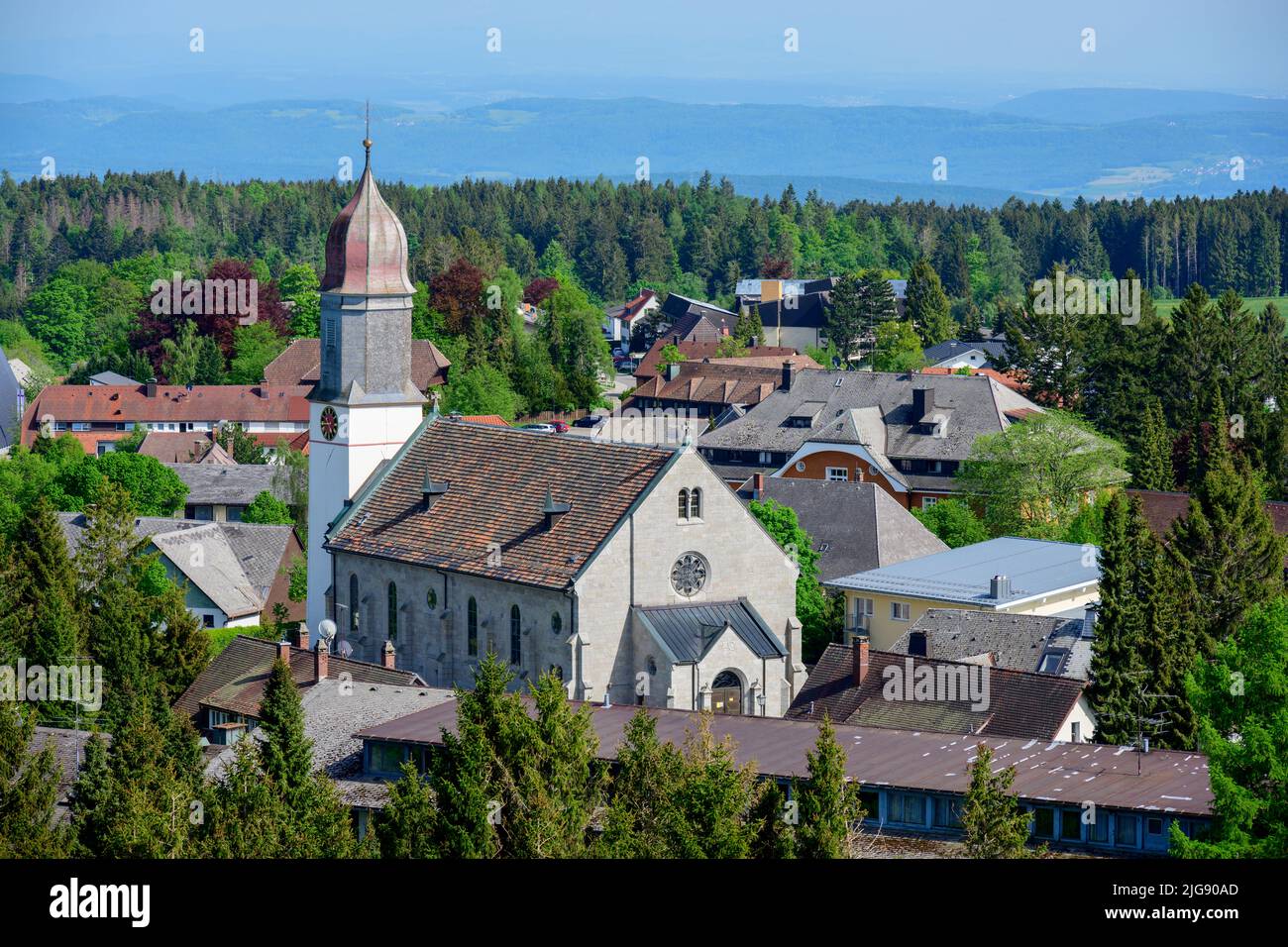 Germany, Baden-Wuerttemberg, Black Forest, Höchenschwand, climatic health resort in the nature park Southern Black Forest Stock Photo