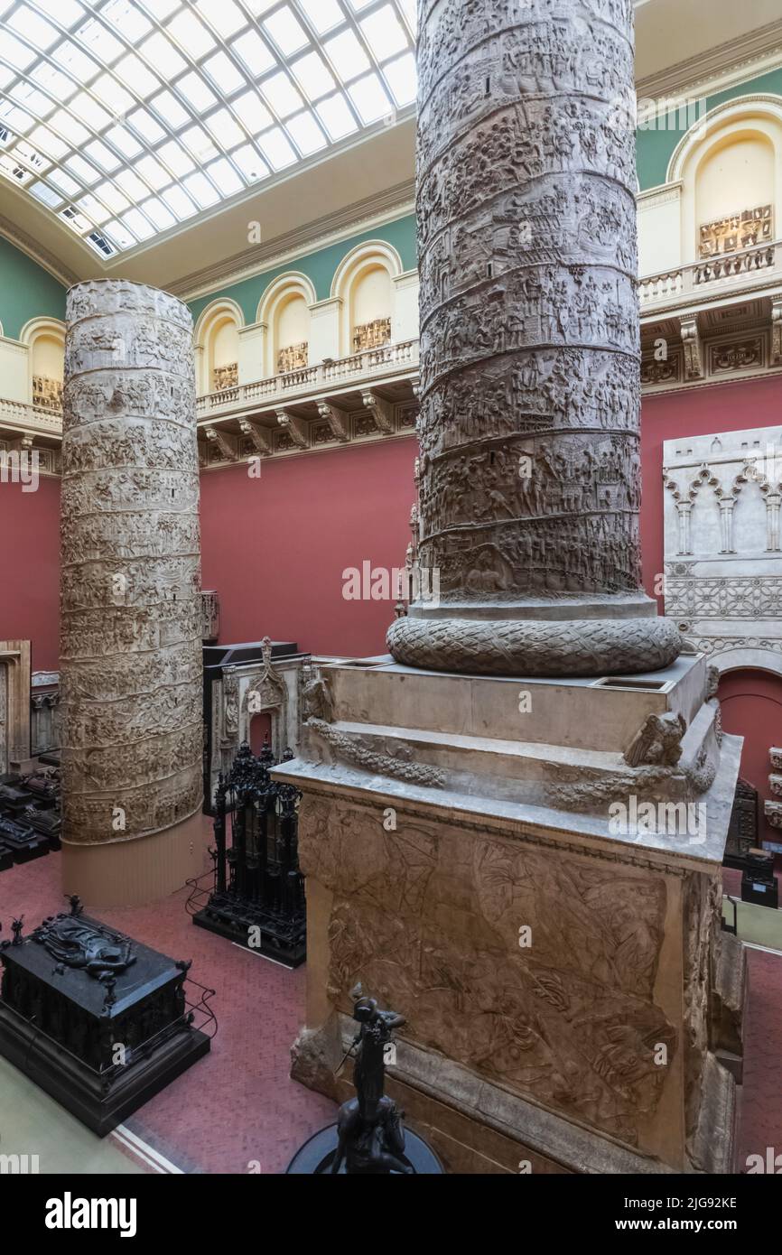 The Cast Courts At The Victoria And Albert Museum. With David Sculpture And  Gates Of Paradise . London Stock Photo, Picture and Royalty Free Image.  Image 55920319.