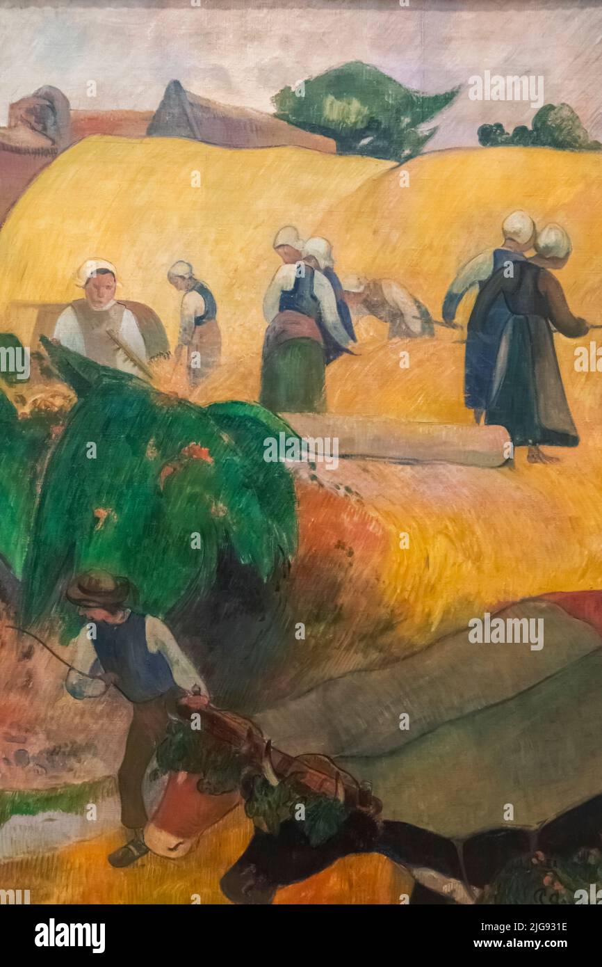 Landscape by paul gauguin hi-res stock photography and images - Alamy