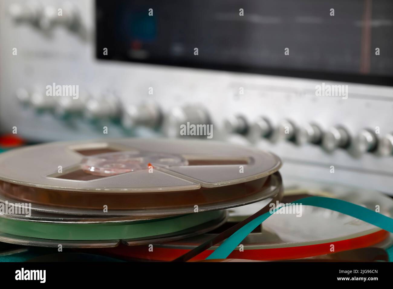 Audio tape reels hi-res stock photography and images - Page 2 - Alamy