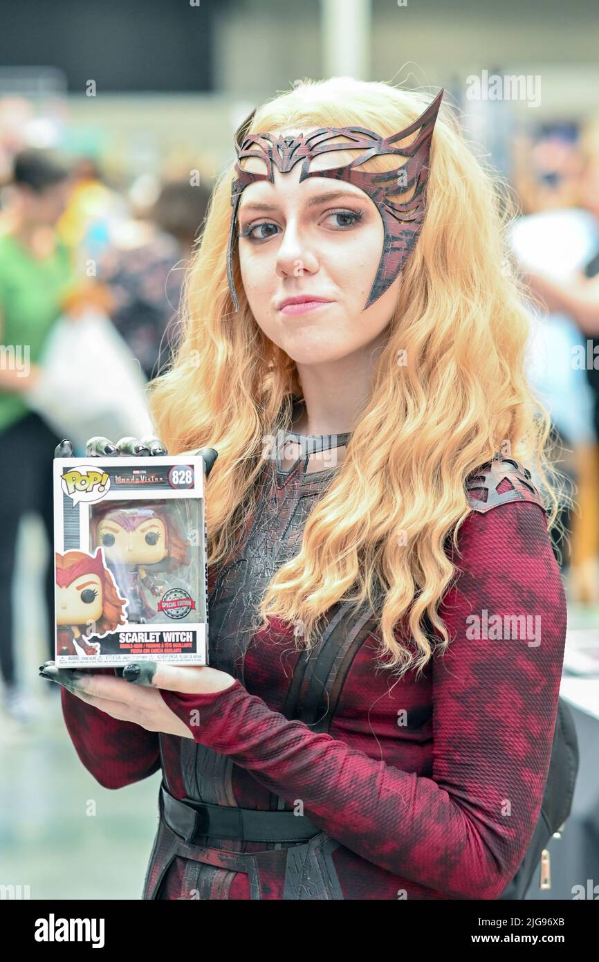 London, UK. 8th July 2022. The opening day of the London Film and Comic