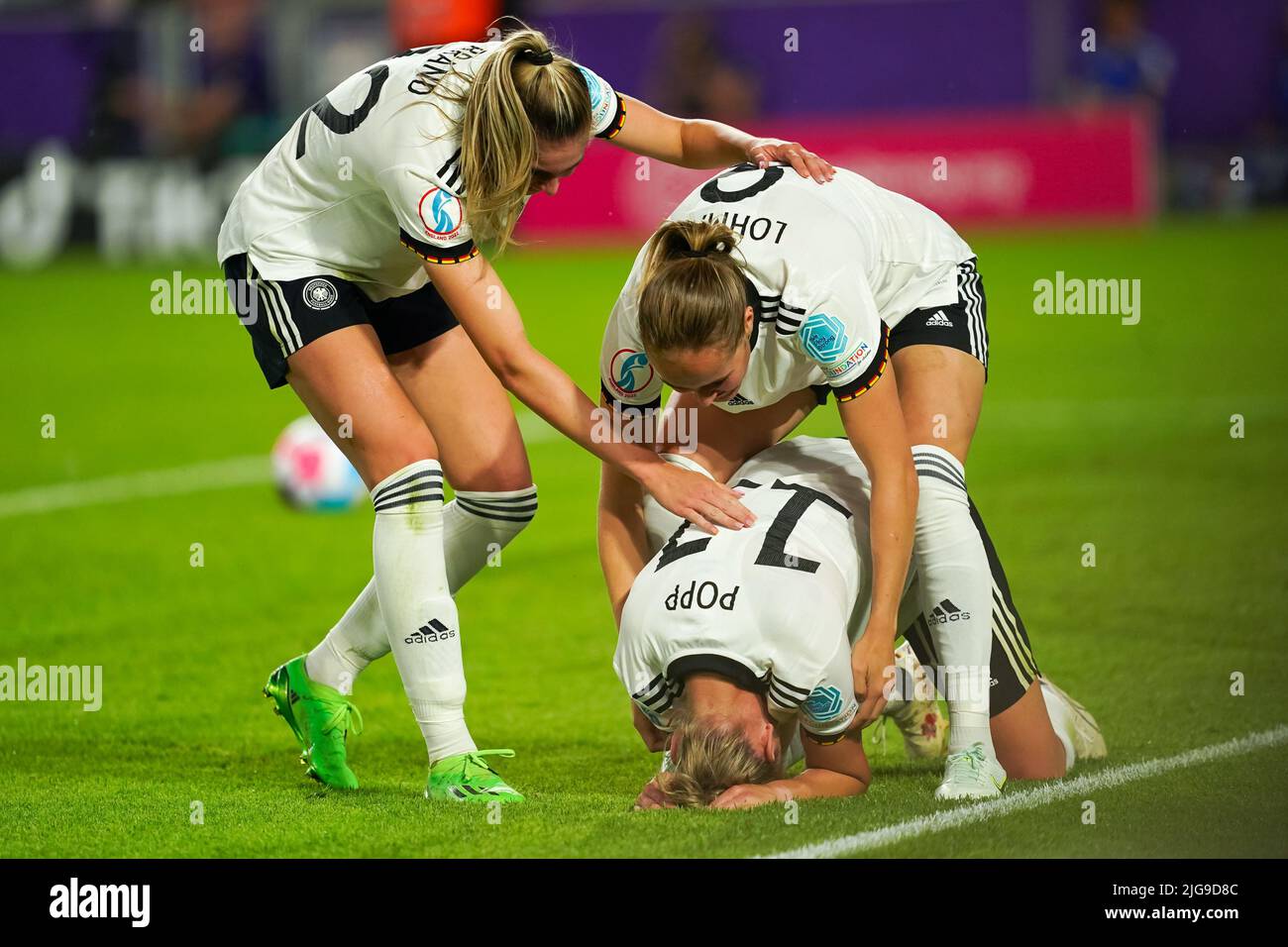 Denmark women football team 2022 hi-res stock photography and images ...