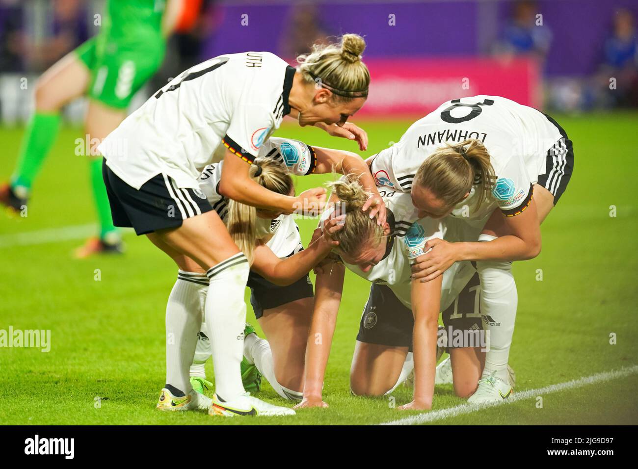 Denmark women football team 2022 hi-res stock photography and images ...