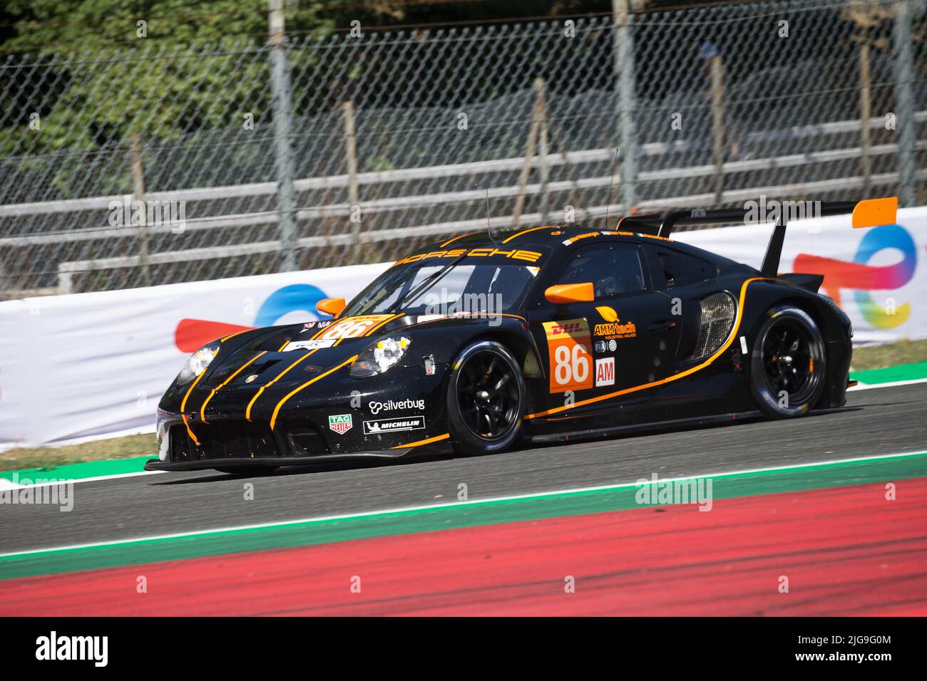 Autodromo Nazionale di Monza, Monza, Italy, July 08, 2022, #86 GR RACING, Michael  Wainwright (GBR) Riccardo Pera (ITA) Benjamin Barker (GBR) - Porsche 911  RSR - 19 during 6 Hours of Monza