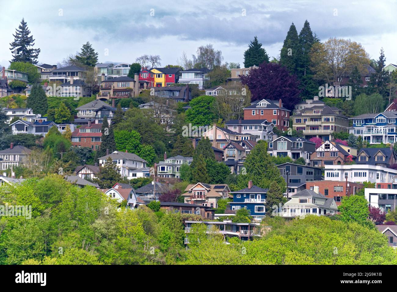 Kerry park queen anne hill seattle hi-res stock photography and images ...