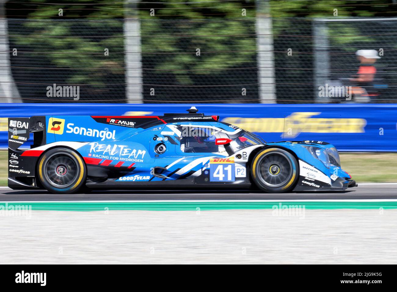Autodromo Nazionale di Monza, Monza, Italy, July 08, 2022, #41  REALTEAM BY WRT, Rui Andrade (PRT) Ferdinand Habsburg-Lothringen (AUT) Norman Nato (FRA)  - Oreca 07 Gibson   during  6 Hours of Monza 2022 - WEC Fia World Endurance Championship - Endurance Credit: Live Media Publishing Group/Alamy Live News Stock Photo