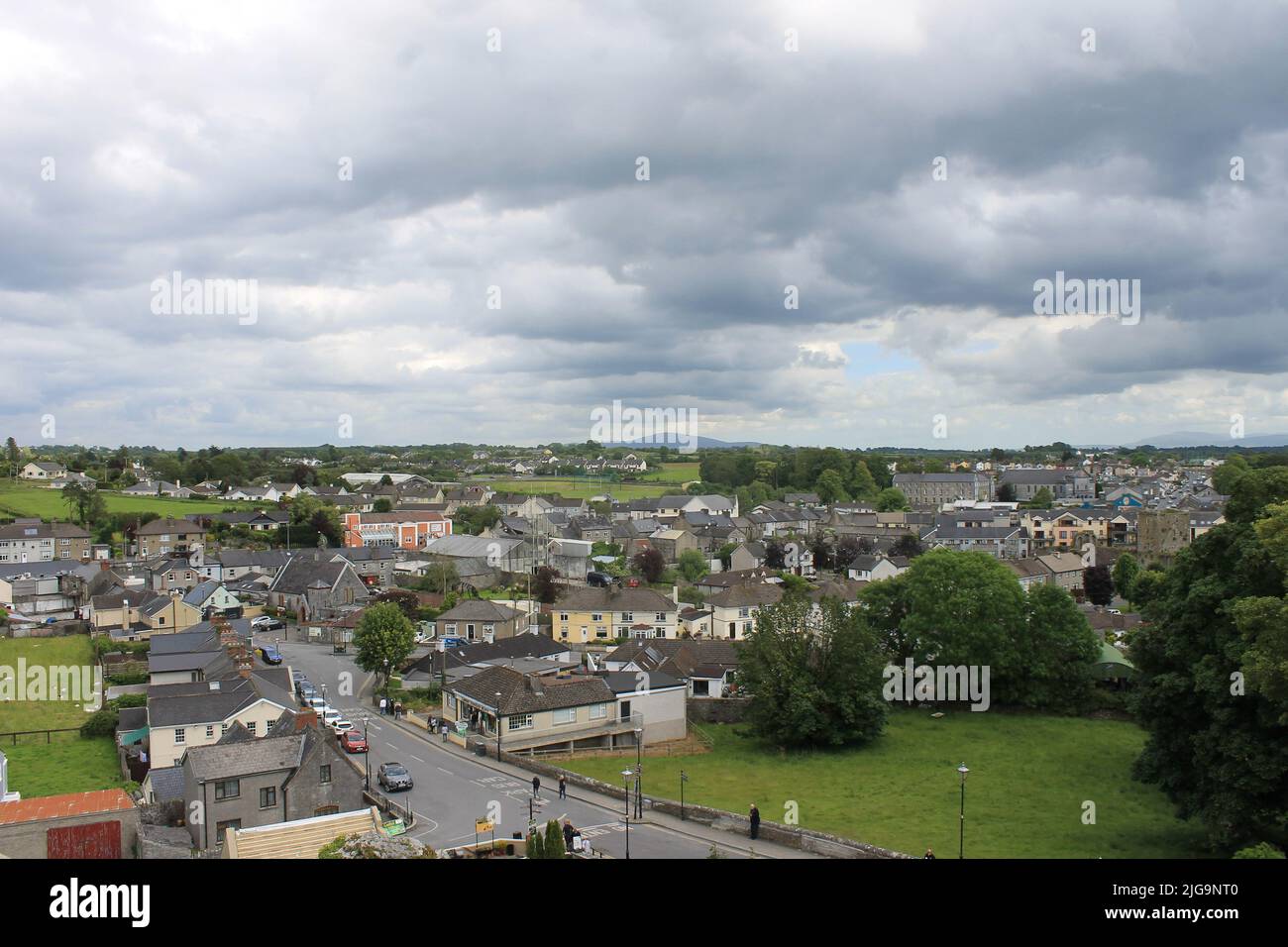Town of Cashel, County Tipperary, Ireland Stock Photo