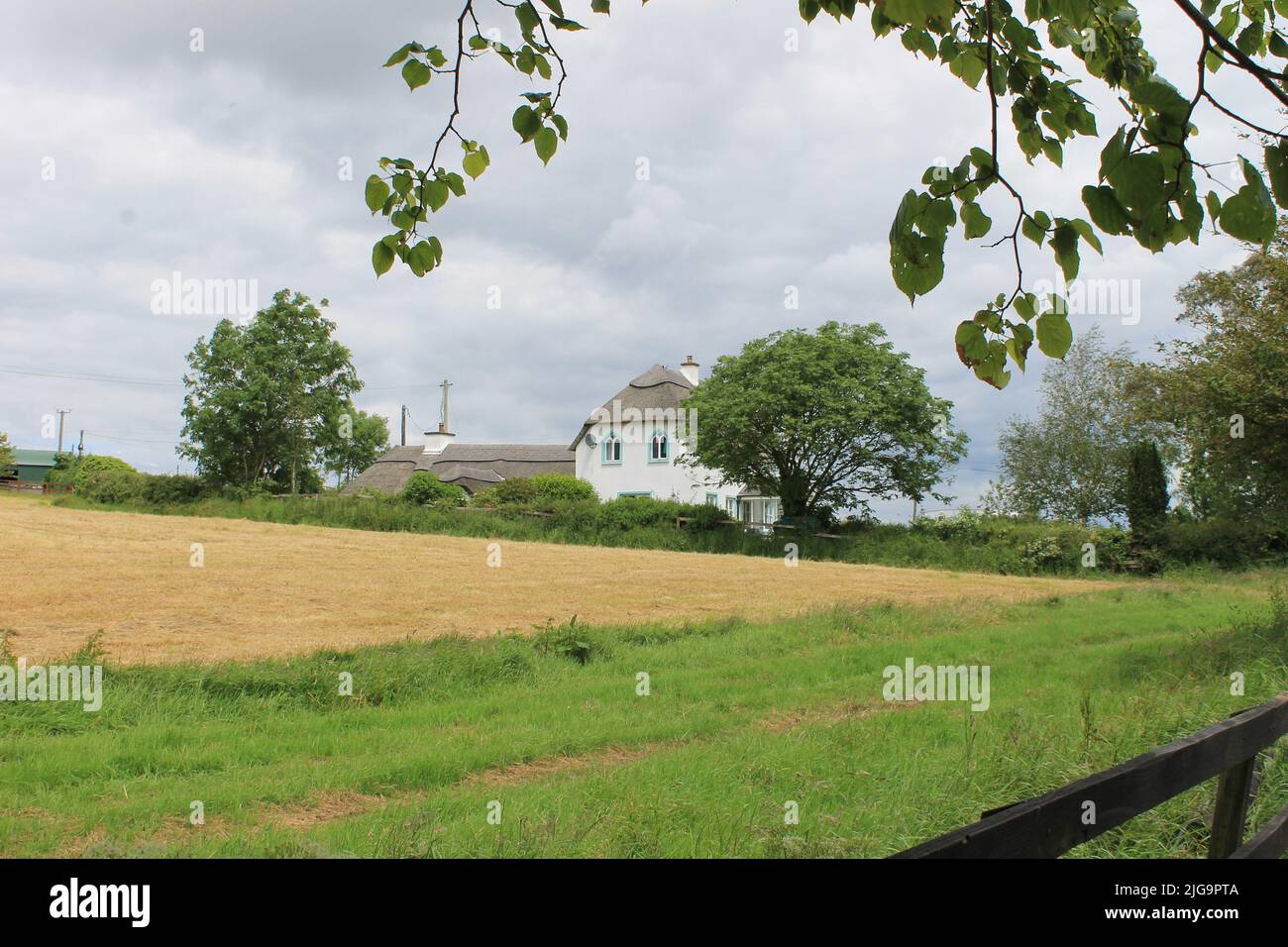 Quaint Irish farm Stock Photo