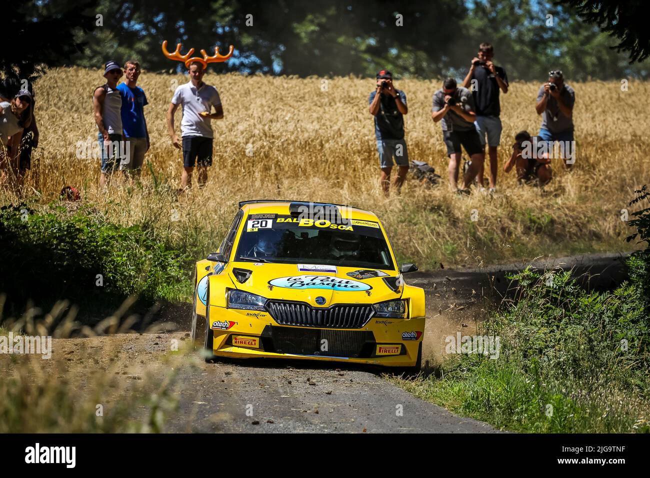 Décalcomanies 1/43 Skoda Fabia Rallye Du Rouergue 2022 - Pilote Chivaydel - Neuf