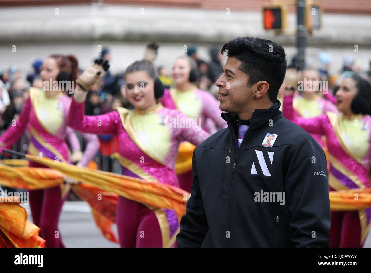 Performers at the Macy