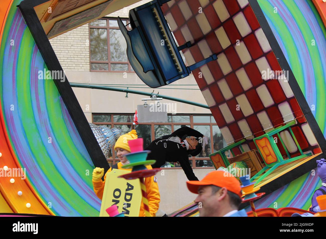 Clowns of the Macy's Thanksgiving Day Parade Stock Photo