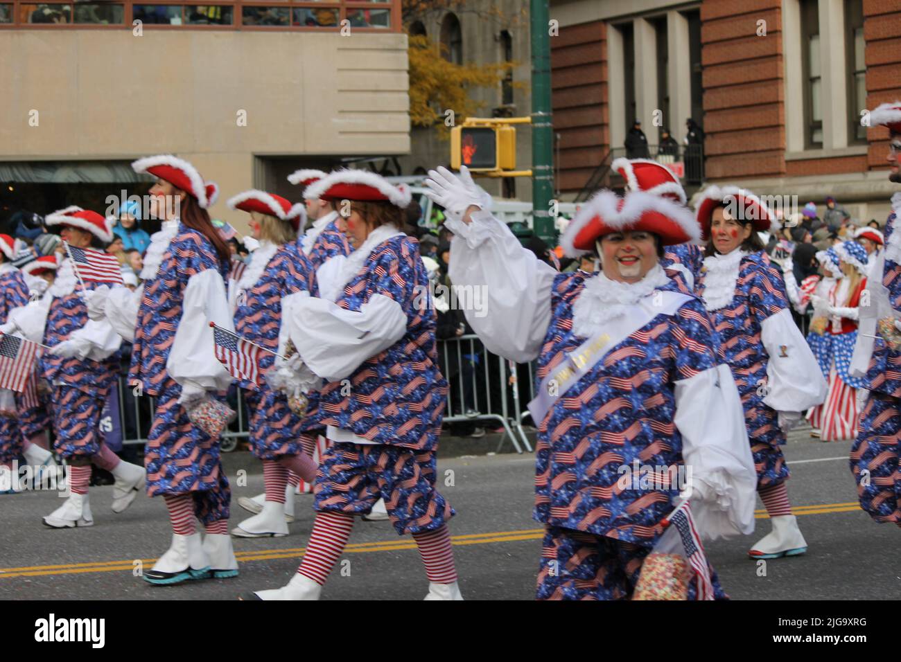 Clowns of the Macy's Thanksgiving Day Parade Stock Photo