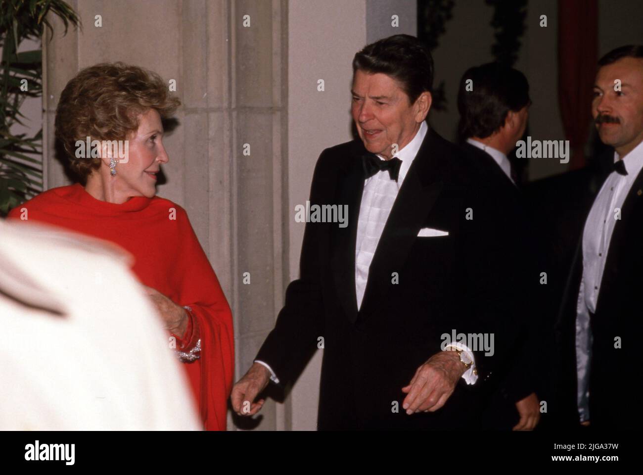 Nancy Reagan and Ronald Reagan Circa 1980's Credit: Ralph Dominguez ...
