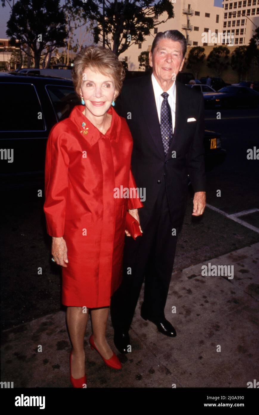 Nancy Reagan and Ronald Reagan Circa 1980's Credit: Ralph Dominguez ...