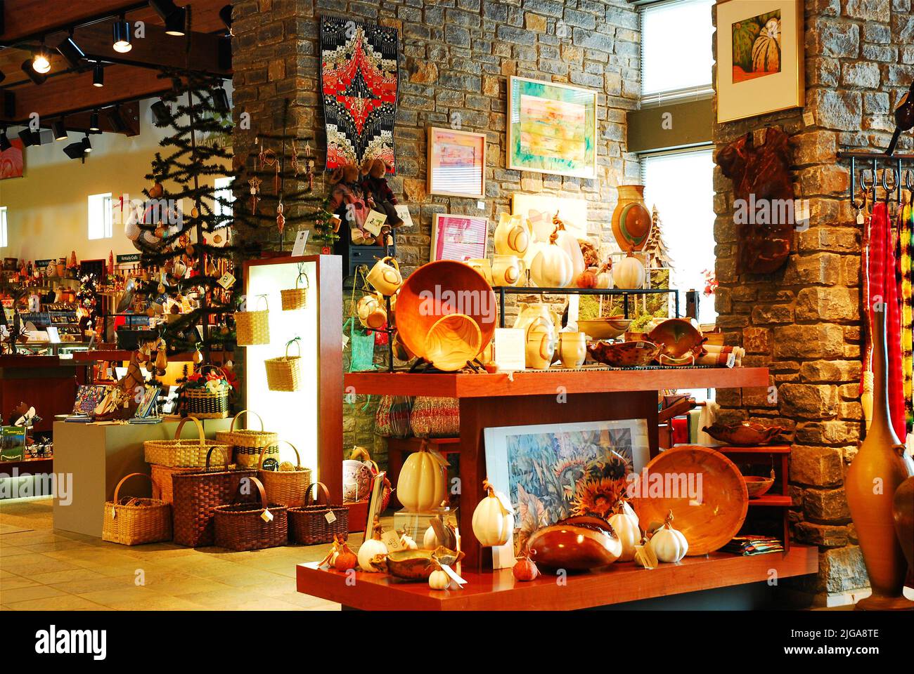 The Kentucky Artisan Center, in Berea, offers a showplace for local