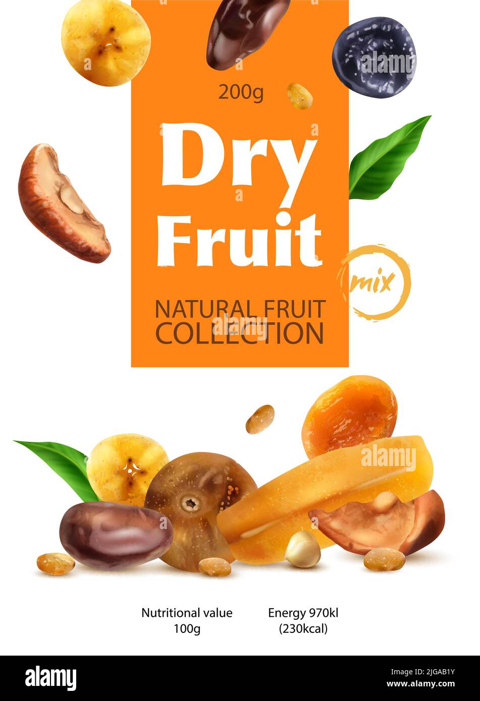 Dried fruits vector vectors hires stock photography and images Alamy