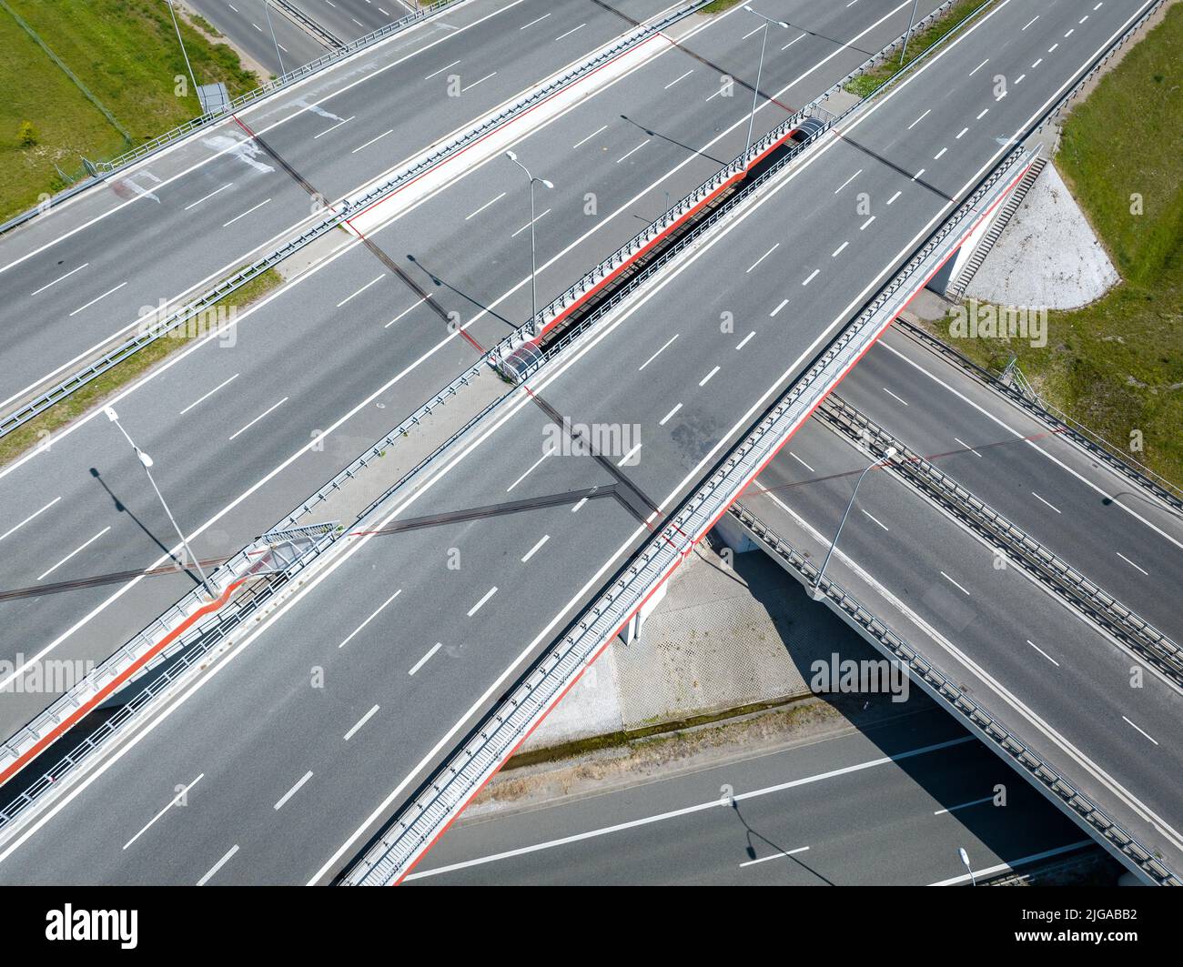 A1 amber highway architecture hi-res stock photography and images - Alamy