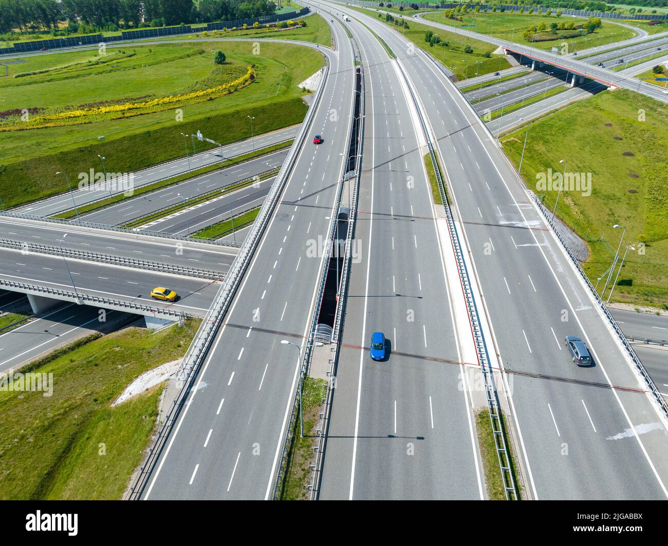 A1 amber highway architecture hi-res stock photography and images - Alamy