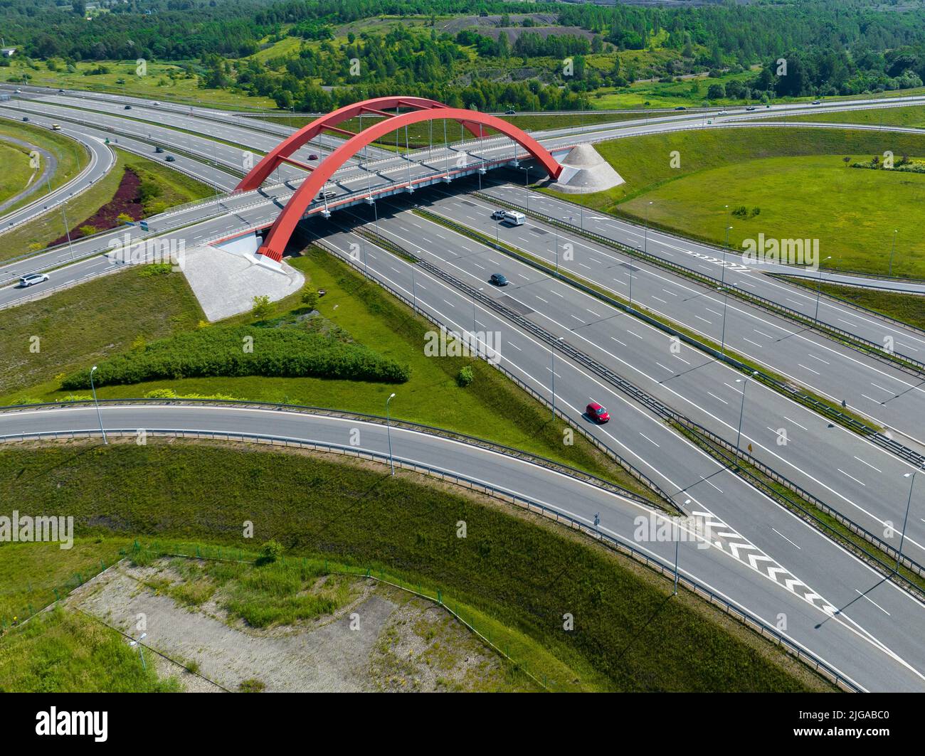 A1 amber highway architecture hi-res stock photography and images - Alamy