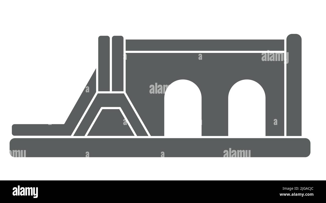 Bouncy inflatable castle. Tower and equipment for child playground ...