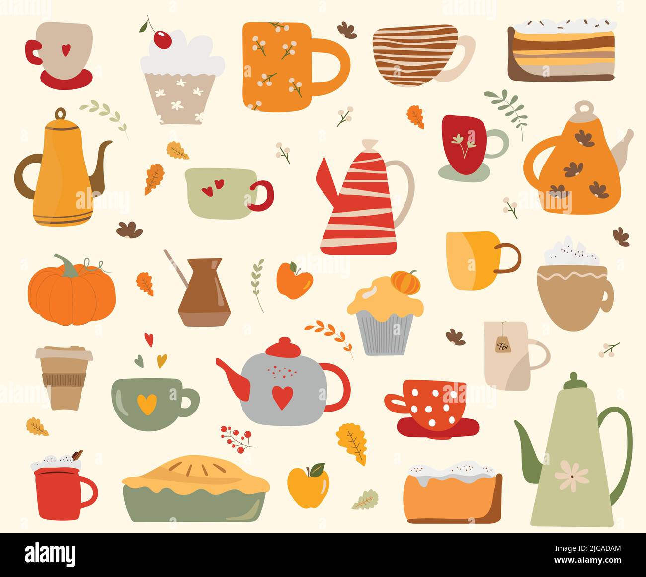 Sweet breakfast vector Stock Vector Image & Art - Alamy