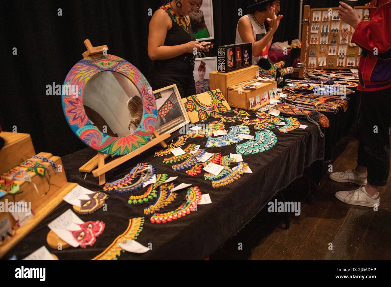 Sydney, Australia. 9th July 2022. NAIDOC in the City held at Sydney Town Hall celebrates Aboriginal culture. Credit: Richard Milnes/Alamy Live News Stock Photo