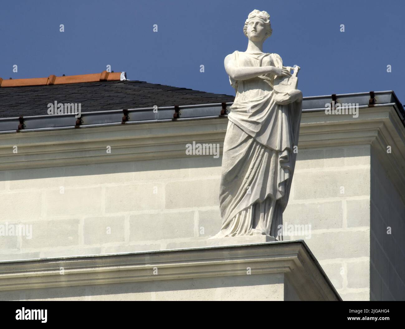 graslin theater, statue and sculpture at Nantes, France Stock Photo Alamy