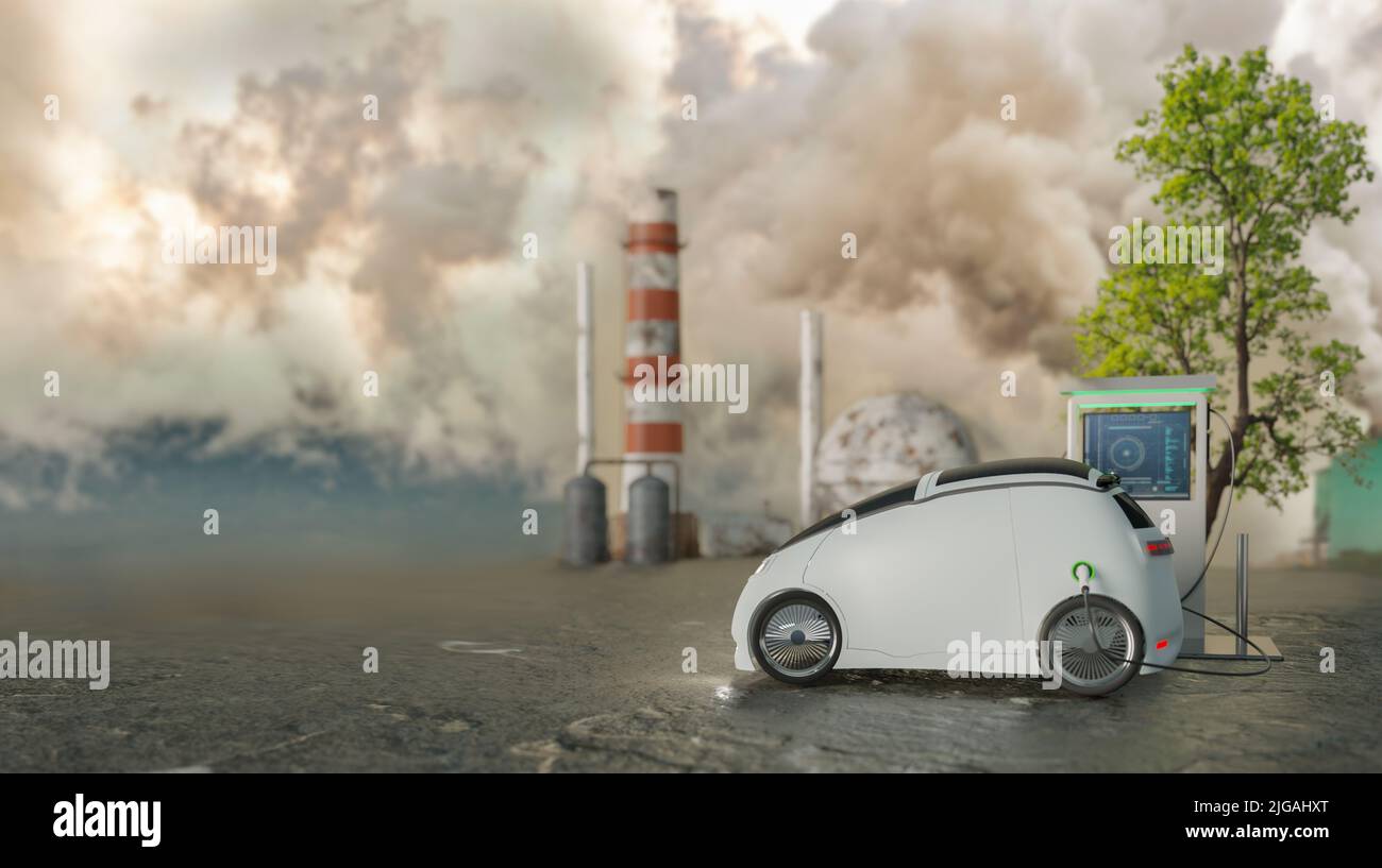 Electric vehicle and environmental concepts, Air pollution and climate