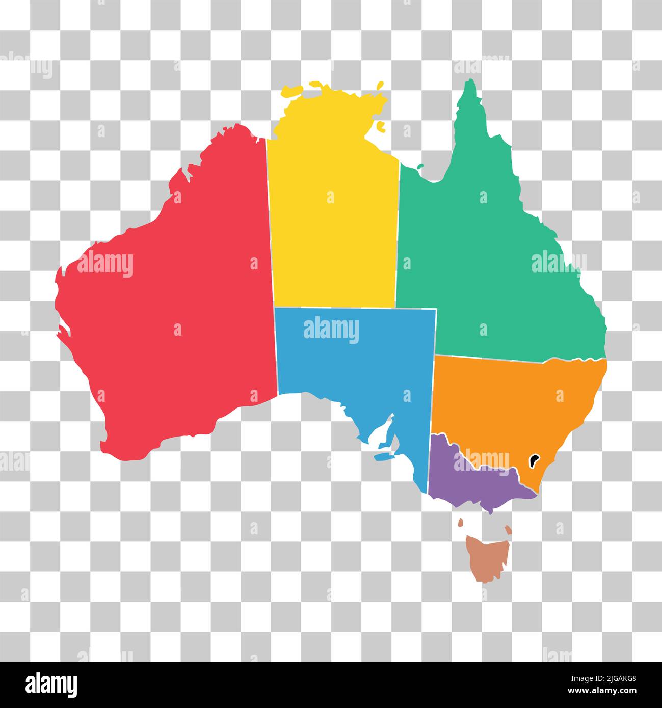 Australia map icon, geography blank concept, isolated graphic ...