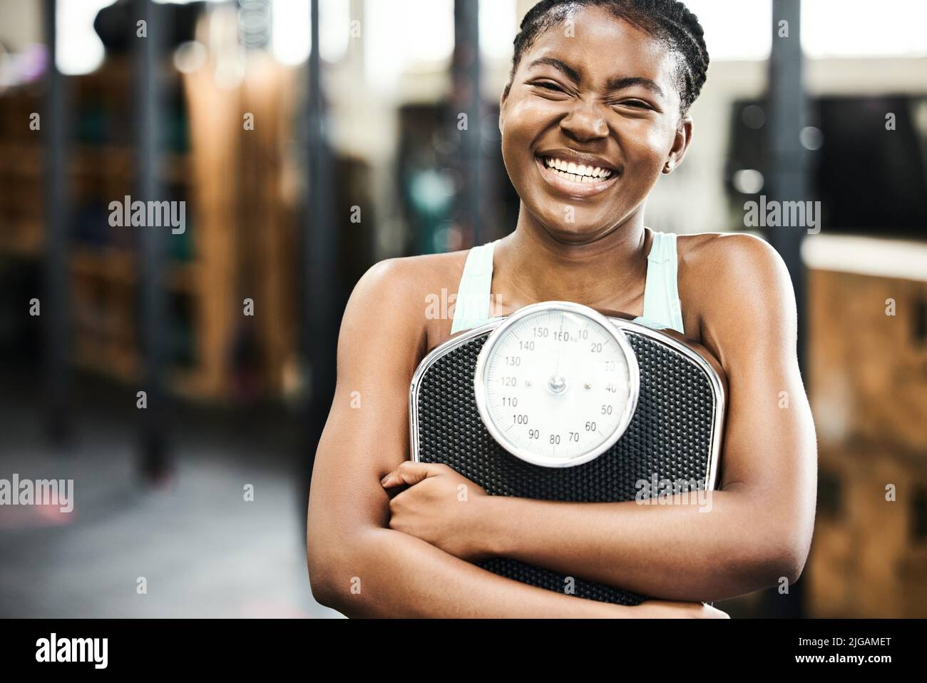 The scale is my best friend during my weight loss journey. an