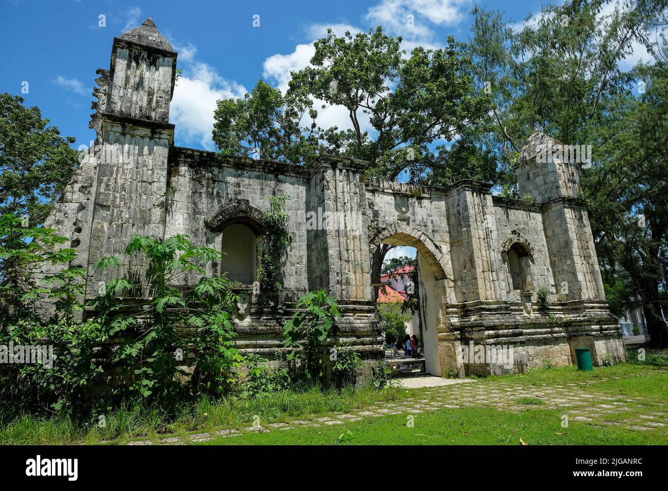 Panglao, Philippines - June 2022: Views of the Crusaders Of Fatima Shrine in Panglao on June 24, 2022 in Bohol, Philippines. Stock Photo