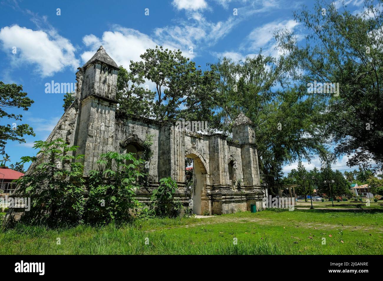 Panglao, Philippines - June 2022: Views of the Crusaders Of Fatima Shrine in Panglao on June 24, 2022 in Bohol, Philippines. Stock Photo