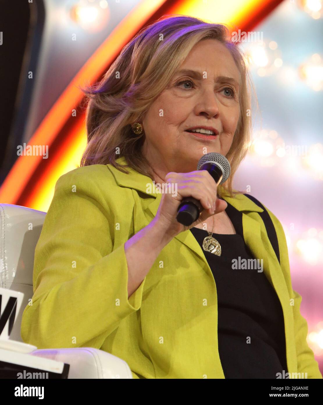 New York New York USA 8th July 2022 HILLARY CLINTON Attends The new-york-new-york-usa-8th-july-2022-hillary-clinton-attends-the