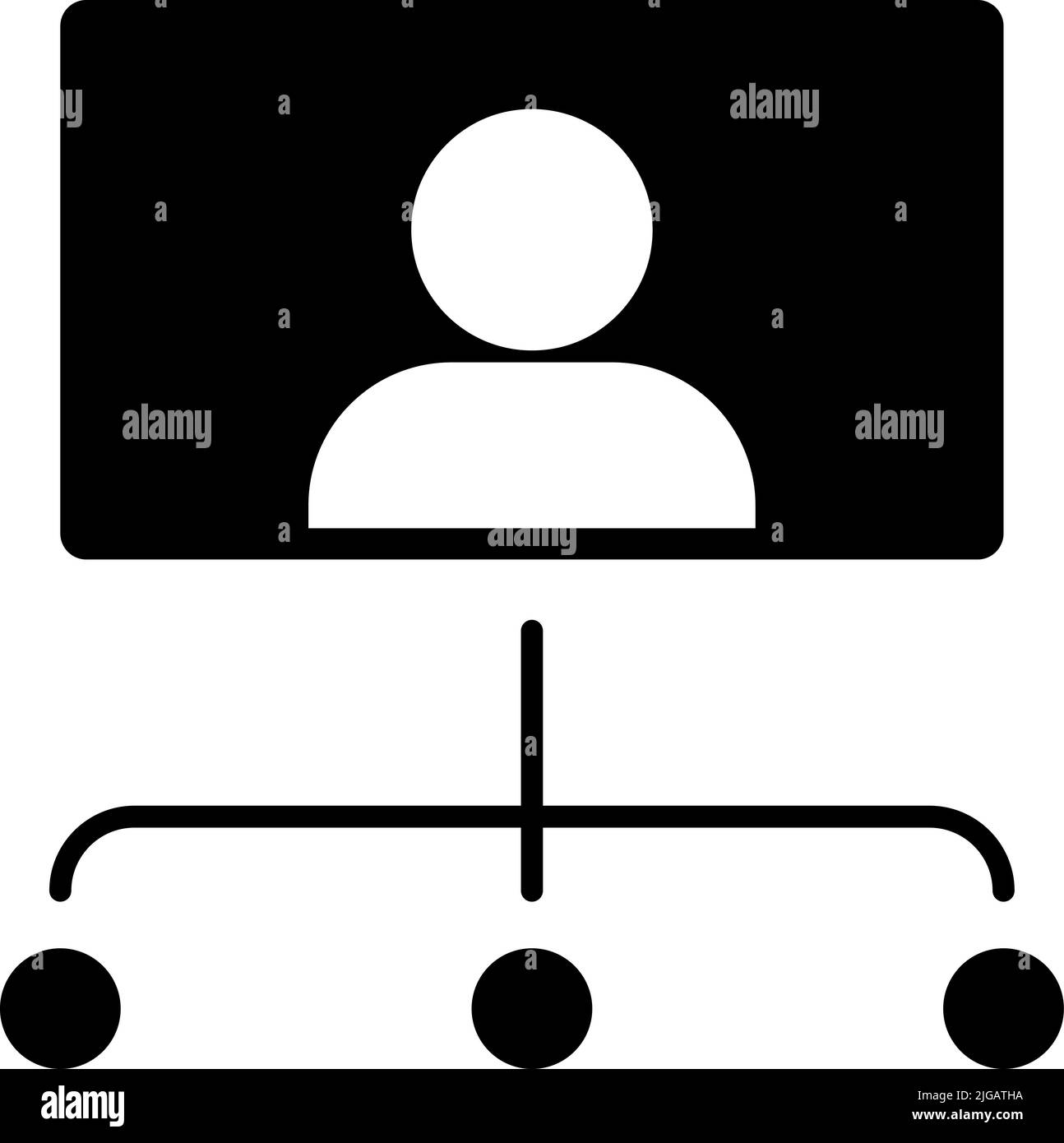 Organizational chart infographic business flowchart Stock Vector Images ...