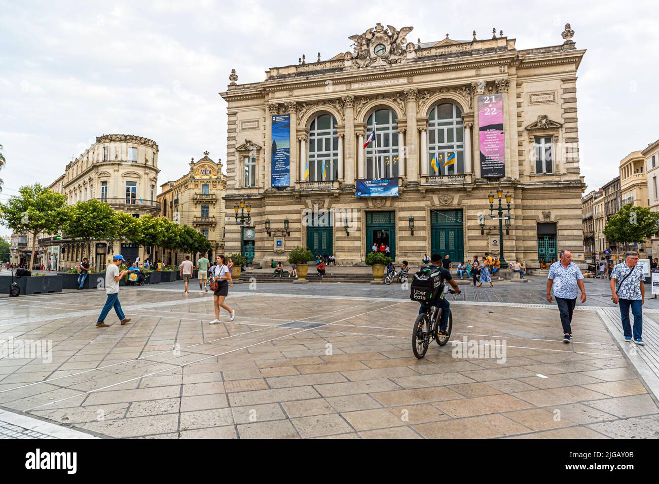 Montpellier, France Stock Photo