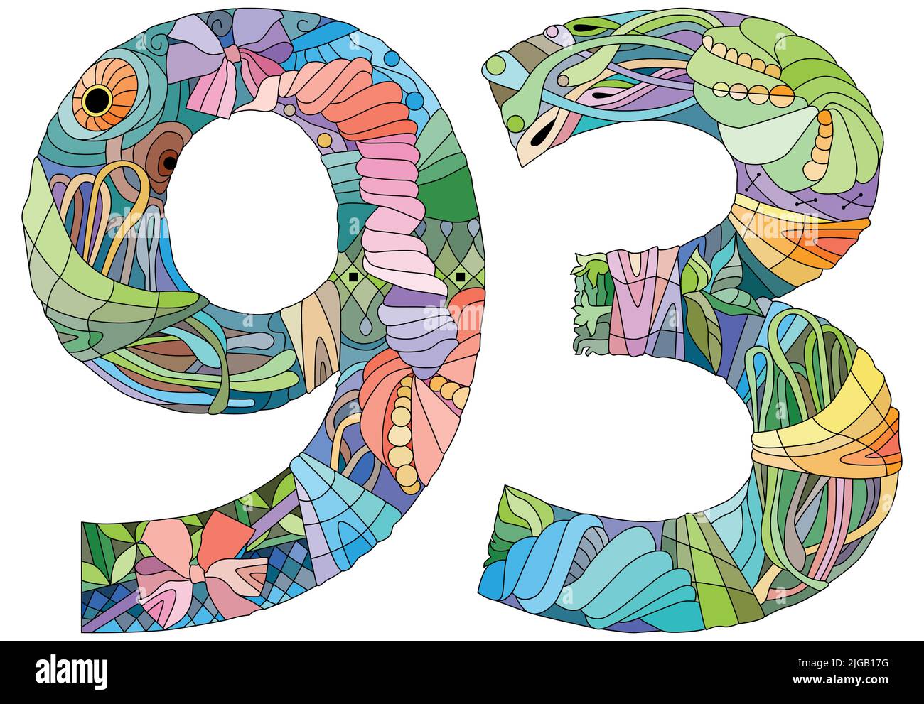 Ninety three vector vectors Stock Vector Images - Alamy